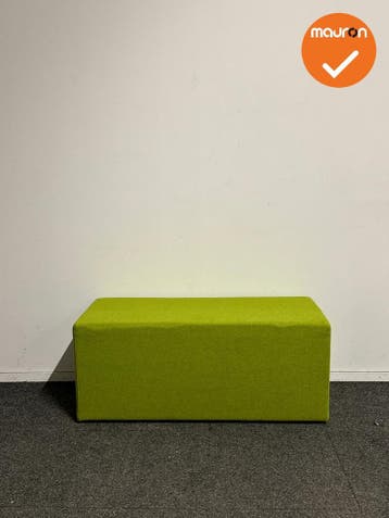 Rohde & Grahl - Poef - 110x45x45cm - Groen, Ophalen of Verzenden, Stoel