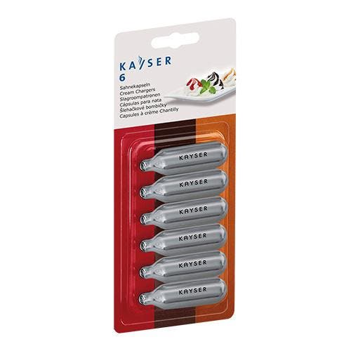 Slagroompatronen cap. 6st Kayser, Articles professionnels, Horeca | Équipement de cuisine, Envoi