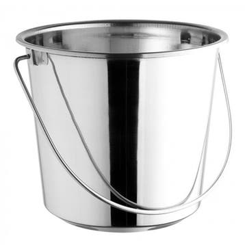 Emmer | RVS | 9.5L | Ø275x235(h)mm EMGA, Verzenden