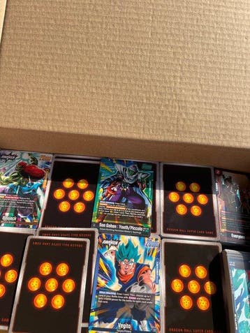 Dragon Ball Super Card Game – Bulkpartij van 500 kaarten –, Collections