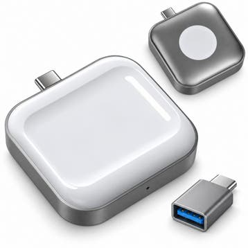 DrPhone MCM3 2-in-1 Draadloze USB-C Oplader – Compatibel met, Verzenden, Nieuw