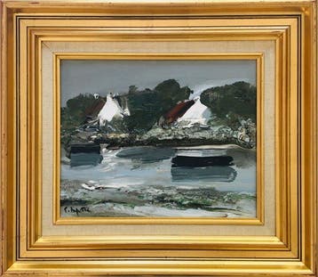 Georges Laporte (1926-2000) - Bretagne - Huile sur toile
