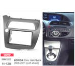 FACADE AUTORADIO 2-DIN NOIR POUR HONDA CIVIC HATCHBACK 06-11, Verzenden