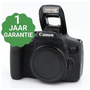 Canon EOS 750D body | Tweedehands, Audio, Tv en Foto, Verzenden, Zo goed als nieuw, Canon