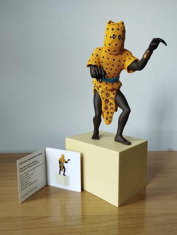Moulinsart 46004 - Tintin - Hombre Leopardo