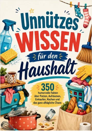 Unnützes Wissen Für Den Haushalt: 350 Humorvolle Fakten Über, Verzenden, Nieuw, Leonie Freiraum