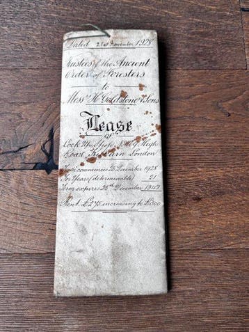 Freemasonry - 1928 Ancient Order Of The Foresters Property, Collections, Objets militaires | Général