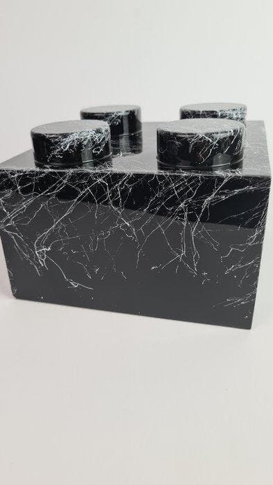 Santicri (1992) - Legold (black white marble), Antiquités & Art, Art | Objets design