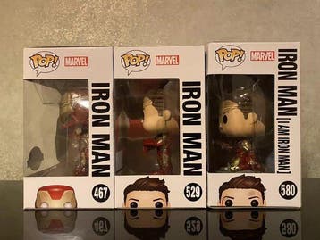 Funko - Funko Pop Marvels Avengers – Iron Man: 3 Outfits