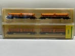 Minitrix N - 13831/13815 - Wagon de marchandises pour trains, Nieuw