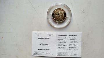 France. 2 Euro 2017 Auguste Rodin Proof (Sans prix de