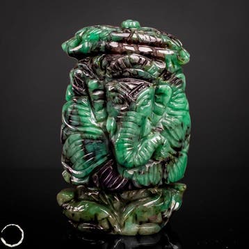 Ganesha émeraude exclusif – Une œuvre dart Chef-dœuvre, Verzamelen