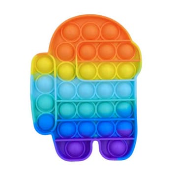Pop It - Fidget Anti Stress Speelgoed Bubble Toy Siliconen, Verzenden
