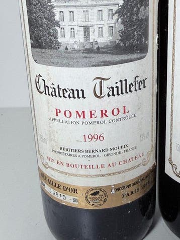 2000 Chateau Taillefer - Pomerol - 6 Bouteille (0,75 l), Collections