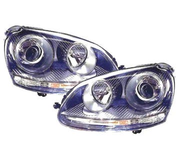 PHARES VOLKSWAGEN VW GOLF V 03-08 XENON + H7, Autos : Pièces & Accessoires, Verzenden