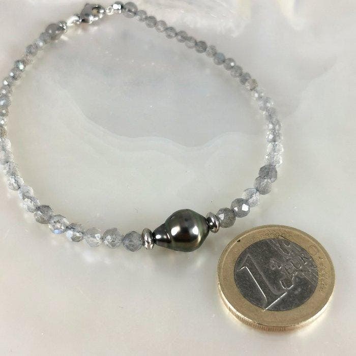 Zonder minimumprijs - Armband Zilver Parel - Gemengde, Handtassen en Accessoires, Armbanden