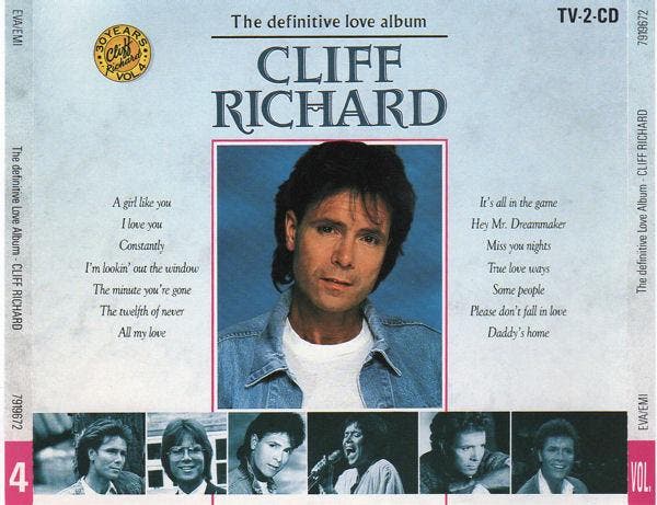 Cliff Richard - The Definitive Love Album (Volume 4), Cd's en Dvd's, Cd's | Pop, Gebruikt, Verzenden