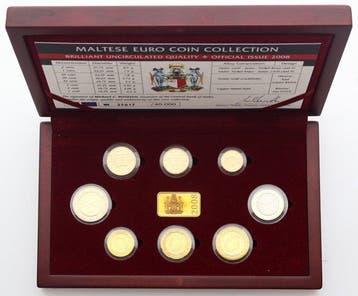 Malta. Year Set (BU) 2008/2011 (2 sets) (Zonder