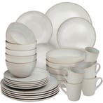 tectake Serviesset Mare van aardewerk, voor 6 personen - 30, Verzenden, Nieuw