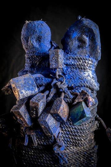 Fétiche vaudou damour. Vodoun, Vodou, voodoo, Antiek en Kunst