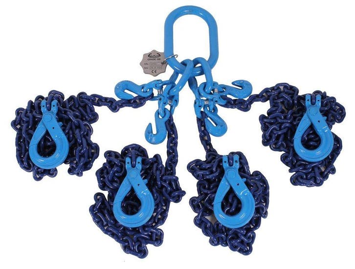 Ketting viersprong grade 100, Doe-het-zelf en Bouw, Gereedschap | Lasapparaten, Ophalen of Verzenden