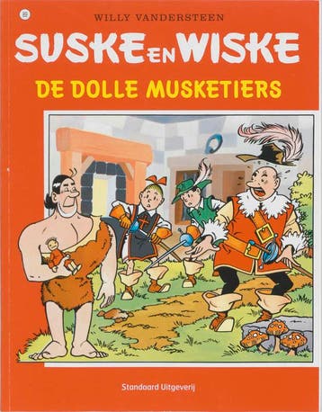 De Dolle musketiers / Suske en Wiske / 89 9789002107047, Verzenden, Gelezen, Willy Vandersteen