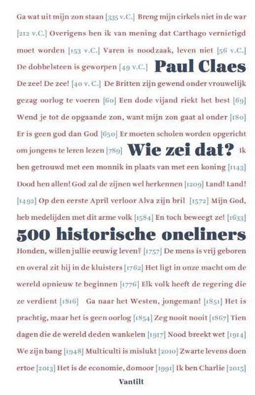 Wie zei dat? 9789460044236 Paul Claes, Verzenden, Zo goed als nieuw, Paul Claes