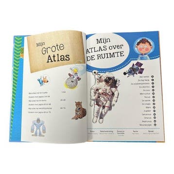 Mijn grote atlas De ruimte 8717796057751 Caramel publishing, Livres, Verzenden, Caramel publishing