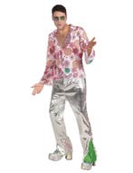 Disco Kostuum 70s Hippie M/L, Kleding | Heren, Verzenden, Nieuw