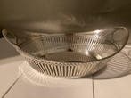 Corbeille à pain - Argent 833 - Panier à pain argenté