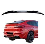 Achterspoiler | BMW | X4 2018-2021 G02 | M-Look | glanzend z, Verzenden