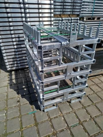 Opslagrekken voor stellingen – gebruikt &amp; nieuw – vanaf €120, Doe-het-zelf en Bouw, Steigers, Ophalen of Verzenden, Autres types