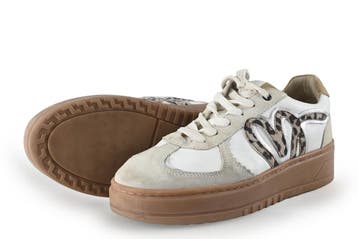 Manfield Sneakers in maat 40 Wit, Kleding | Dames, Verzenden, Wit, Sneakers, Manfield