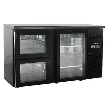 Barkoelkast | BC-SERIE | 350L | Zwart | +2°C/+8°C |, Verzenden