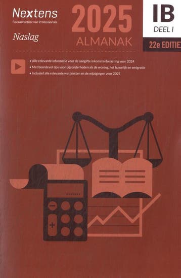 Nextens IB Almanak / 1 - 2025 9789035200272 Jits Berns, Boeken, Economie, Management en Marketing, Verzenden, Zo goed als nieuw