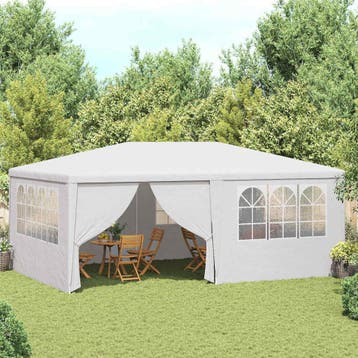 vidaXL Partytent met zijwanden professioneel 90 g/m² 4x6 m, Tuin en Terras, Verzenden, Nieuw