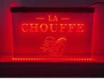 La chouffe neon bord lamp LED verlichting reclame lichtbak b, Verzenden, Nieuw