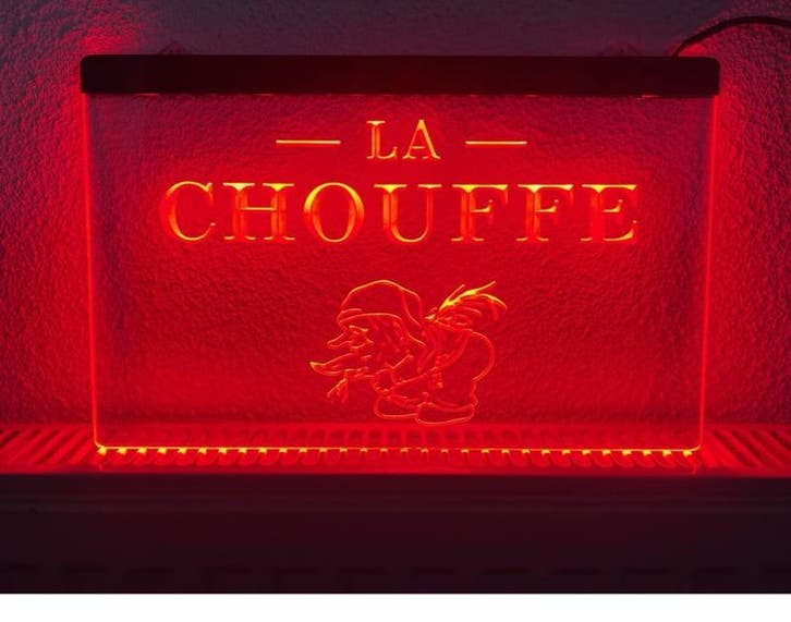 La chouffe neon bord lamp LED verlichting reclame lichtbak b, Maison & Meubles, Lampes | Autre, Envoi