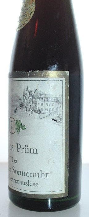 1971 Wehlener Sonnenuhr Riesling Trockenbeerenauslese
