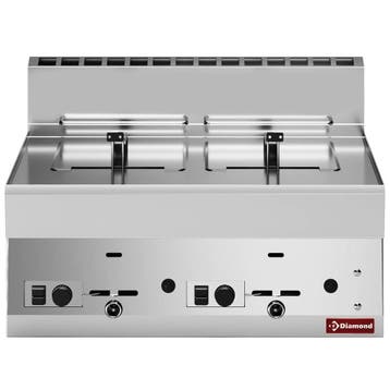 Friteuse | ALPHA 650 | Gas | 8+8L | 90°C/190°C | 12.65kW |, Verzenden