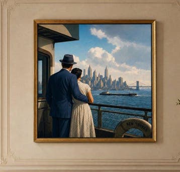 Le Yack - The Immigrant - Hand signed