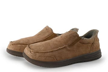 Skechers Pantoffels in maat 43 Bruin, Kleding | Heren, Schoenen, Bruin, Verzenden, Skechers, Pantoffels of Sloffen