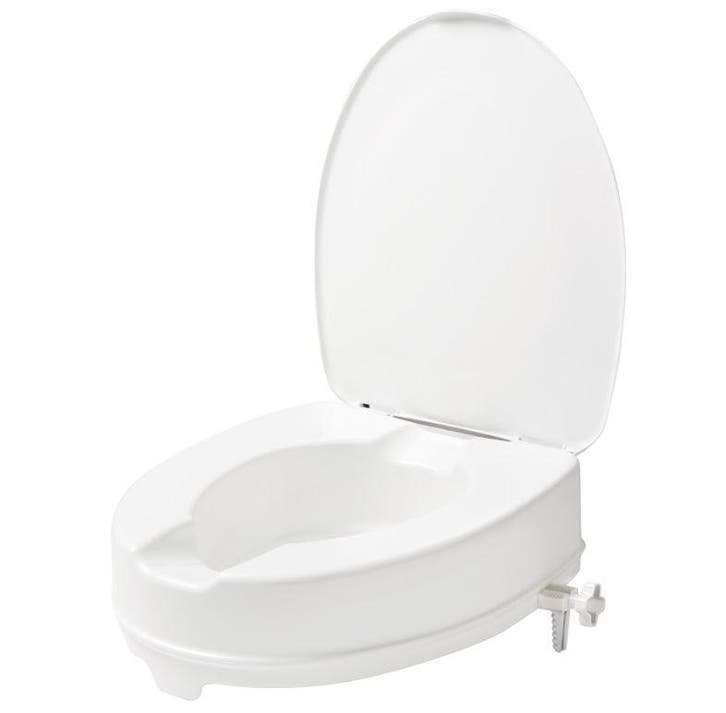 SecuCare toiletverhoger met klep 100 mm, Diversen, Verpleegmiddelen, Nieuw