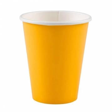 Gele Bekers Karton 266ml 8st, Verzenden