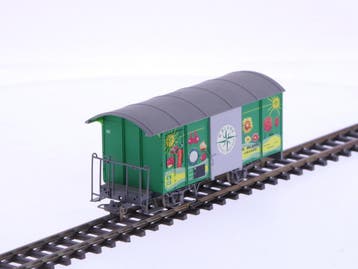 Schaal H0m Bemo 2274 302 gesloten goederenwagon Gk 502 B..., Ophalen of Verzenden, Wagon
