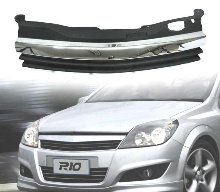 CALANDRE POUR OPEL ASTRA H NON GTC 04-07 CHROMÉ, Autos : Pièces & Accessoires, Carrosserie & Tôlerie, Envoi