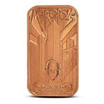 États-Unis. 10 x 1 oz Metropolis 999 Fine Copper Bar (Sans