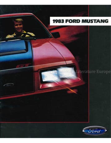 1983 FORD MUSTANG BROCHURE ENGELS (USA), Boeken, Nieuw
