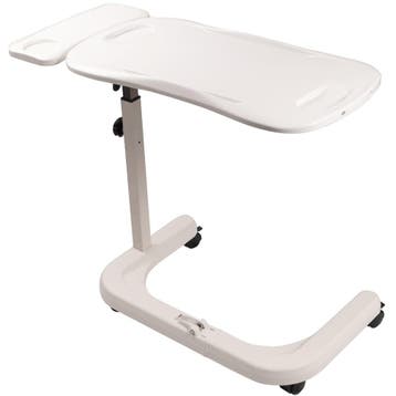 MultiMotion Prestige Bedtafel Wit – Verstelbaar op Wielen, Ophalen of Verzenden, Nieuw