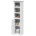 vidaXL Badkamerkast BODO 44x30x160 cm wit, Huis en Inrichting, Verzenden, Nieuw